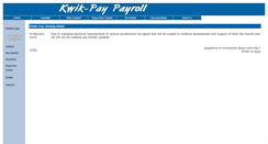 Desktop Screenshot of kwikpay.net