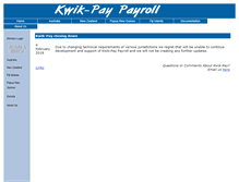 Tablet Screenshot of kwikpay.net